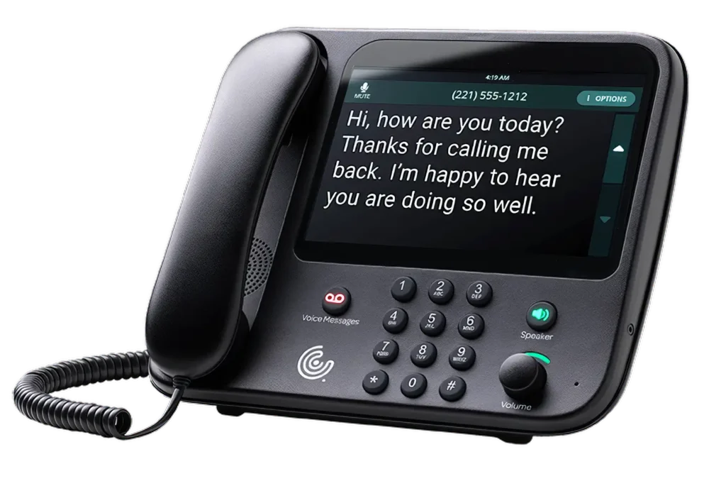 Captioned Phone